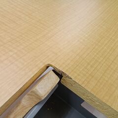 リユースのサカイ栃木店★ジモティ割あり★  テーブル ライトブラウン×グレー W210×D90×H70 クリーニング済み TC11176の画像