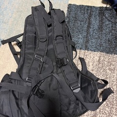 アルミプレート付き リュックバッグの画像