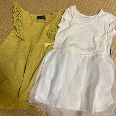 女の子服　11着　プチバトー　アニエスベー　ほか　86サイズから100サイズ　の画像