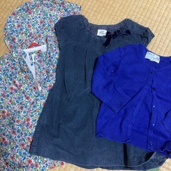 女の子服　11着　プチバトー　アニエスベー　ほか　86サイズから100サイズ　の画像