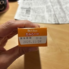 ハウスたらこペースト40gの画像