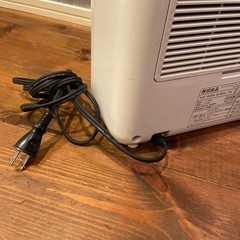 無印良品　コンパクト　セラミックヒーター　の画像