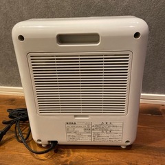 無印良品　コンパクト　セラミックヒーター　の画像