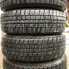 175/70R14　冬用アルミホイール　スタッドレスタイヤ　4本セット　旧型アクア　スペード　ポルテ等にどうぞ。の画像