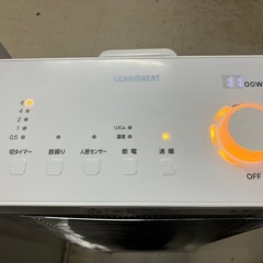 ロ 2510-466 ダイキン 遠赤外線暖房機 ERFT11WS-W 2019年製 動作確認済み 中古の画像