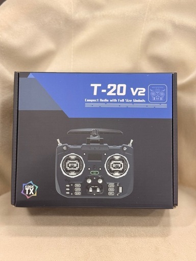 ドローンT-20S V2 コンパクトラジコン送信機
