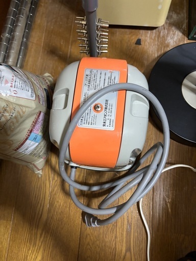 安永エアーポンプAP80G 熱帯魚　金魚