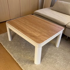 ニトリ テーブルこたつの画像