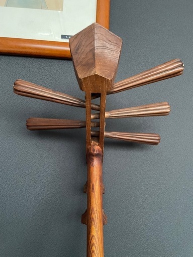 極上品　玉杢　五弦　筑前琵琶 時代物　和楽器 極上品玉杢五弦筑前琵琶 時代物和楽器 (奈々子) 三田の弦楽器、ギター