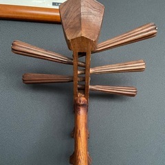 極上品　玉杢　五弦　筑前琵琶 時代物　和楽器の画像