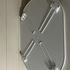 モノラウンド折りたたみローテーブルの画像