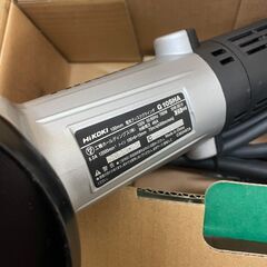 未使用 HiKOKI ハイコーキ 100mm 電気ディスクグラインダ G10SHA② (D6635tkxYM)の画像