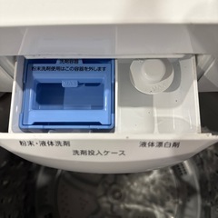 ニトリ　洗濯機　6kg　給水ホース欠品　2019年製の画像