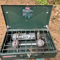 【売ります4500円で】Coleman Powerhouse 414 ツーバーナーコンロの画像