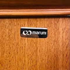 マルニ 木工 maruni サイドテーブル ナイトテーブル デスク 木製 クラシック クラシカル アンティーク ヴィンテージ 家具 北欧風 vintage table side tableの画像