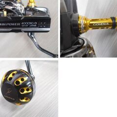 シマノ スピニングリール 20 TWINPOWER 4000XG-D リール 釣道具 SHIMANO 04147 リール 苫小牧西店の画像