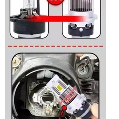 未使用品　D4S LED ヘッドライトバルブの画像