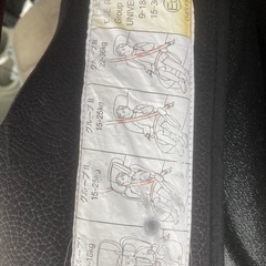 日本育児　ジュニアシートの画像