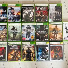 Xbox360　KINECT　250GB本体1式及びソフト大量45本～50本（日本未発売のものも含む）の画像