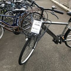 【ジャングルジャングル石川金沢店】 自転車 シルバー 27インチ 動作確認／クリーニング済みの画像