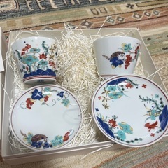 中川政七商店　カップ＆ソーサーセット（新品・未使用）の画像