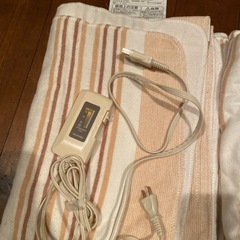 【終了】アイリスオーヤマ  電気かけしき毛布　2枚セットの画像