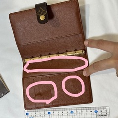 Louis Vuitton モノグラム 手帳カバーの画像