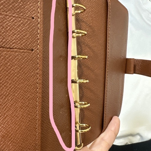 Louis Vuitton モノグラム 手帳カバー