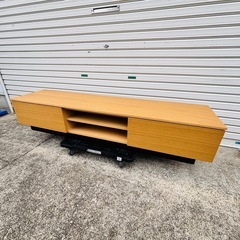 🪵【美品】ニトリ テレビボード 150 レシェンテ ライトブラウン✨の画像