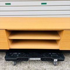 🪵【美品】ニトリ テレビボード 150 レシェンテ ライトブラウン✨の画像