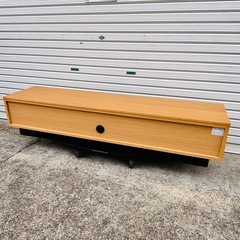 🪵【美品】ニトリ テレビボード 150 レシェンテ ライトブラウン✨の画像