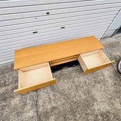 🪵【美品】ニトリ テレビボード 150 レシェンテ ライトブラウン✨の画像