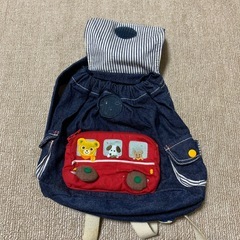 ミキハウス　子供用リュックサックの画像