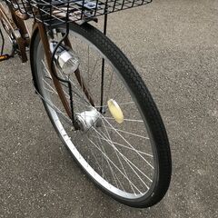 【ジャングルジャングル石川金沢店】 自転車 ブラウン 27インチ 動作確認／クリーニング済みの画像