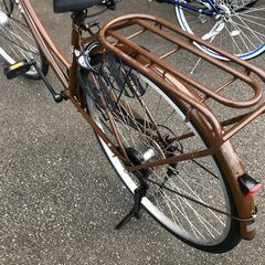 【ジャングルジャングル石川金沢店】 自転車 ブラウン 27インチ 動作確認／クリーニング済みの画像