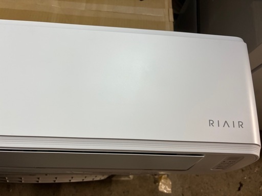 RIAIR ルームエアコン　6畳向け YHA-S22N-W 2023年製