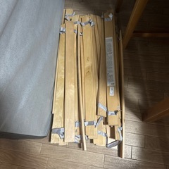 Ikea すのこ　DIY木材の画像