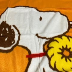 スヌーピー　ひざかけの画像