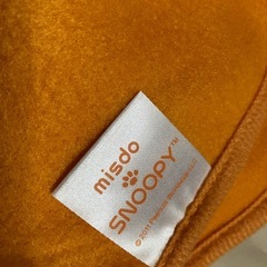 スヌーピー　ひざかけの画像
