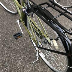 【ジャングルジャングル石川金沢店】 自転車 グリーン 26インチ 動作確認／クリーニング済みの画像