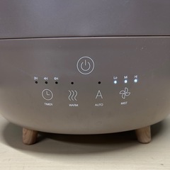 スリーアップ  ハイブリッド加湿器 ブラウン 2021年製の画像