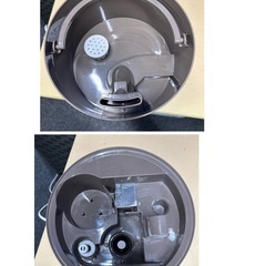 スリーアップ  ハイブリッド加湿器 ブラウン 2021年製の画像