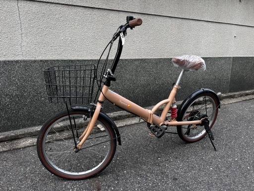 329-1番　全車両格安販売‼️ 20インチ 折り畳み　変速　ミニベロ　ミニチャリ