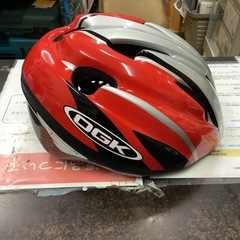 OGK KABUTO 児童用自転車ヘルメット　赤　リサイクルショップ宮崎屋　佐土原店　25.10.19Fの画像