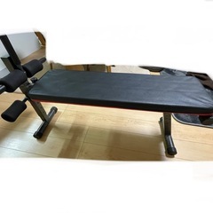 ダンベル30キロ×2、ベンチ台セット
の画像