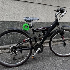 326-1番　全車両格安販売‼️ 26インチ 変速　ダンパー　マウンテンバイクの画像