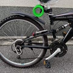 326-1番　全車両格安販売‼️ 26インチ 変速　ダンパー　マウンテンバイクの画像