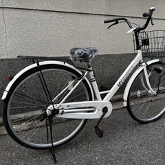 328-1番　全車両格安販売‼️ 27インチ オートライト　シティサイクルの画像