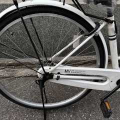 328-1番　全車両格安販売‼️ 27インチ オートライト　シティサイクルの画像