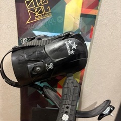 ロショニョール　スノーボード　板　ビンディング付きの画像